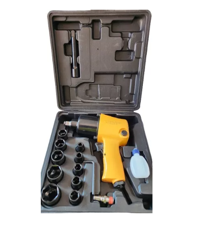 Gray helmet for bikers