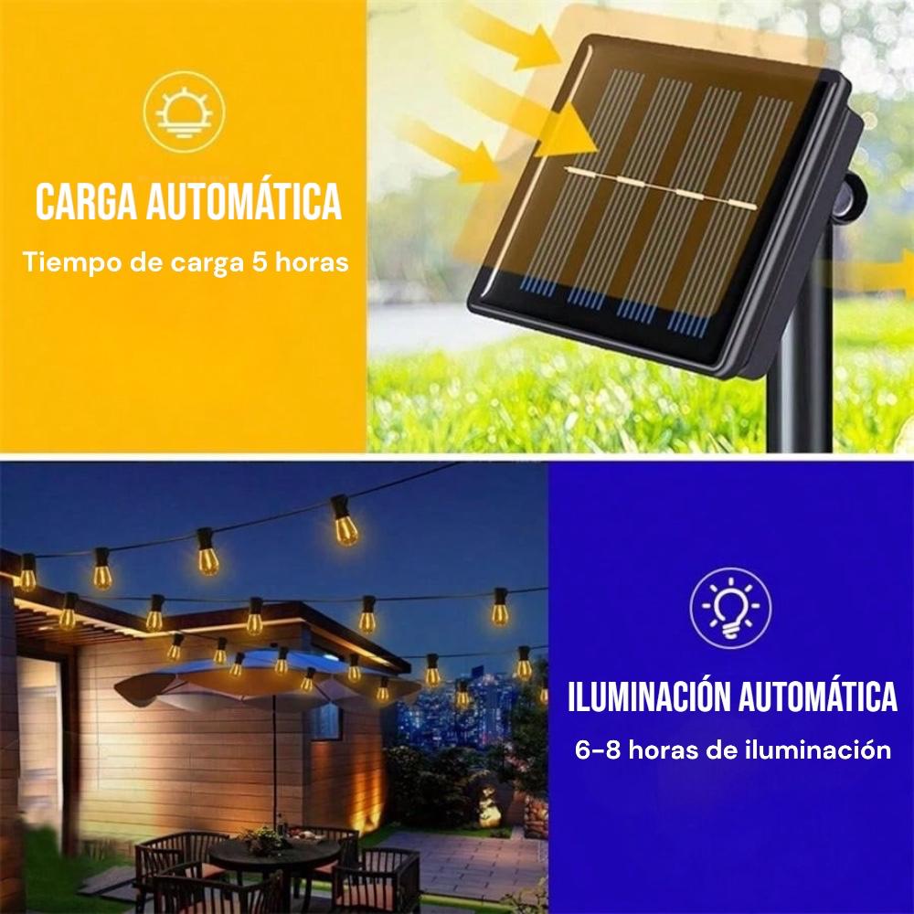 Guirnalda Ampolleta Solar