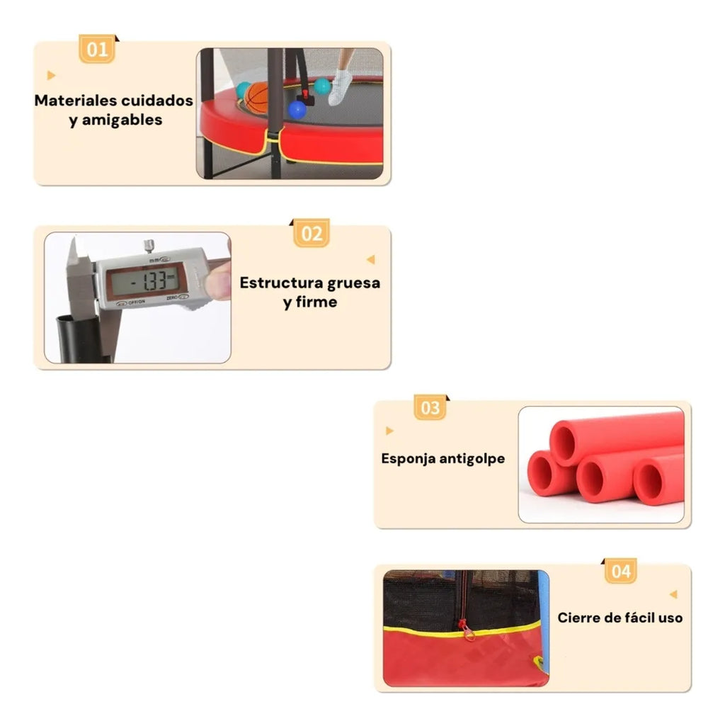 Cama Elástica Pequeña Trampolín Para Nino