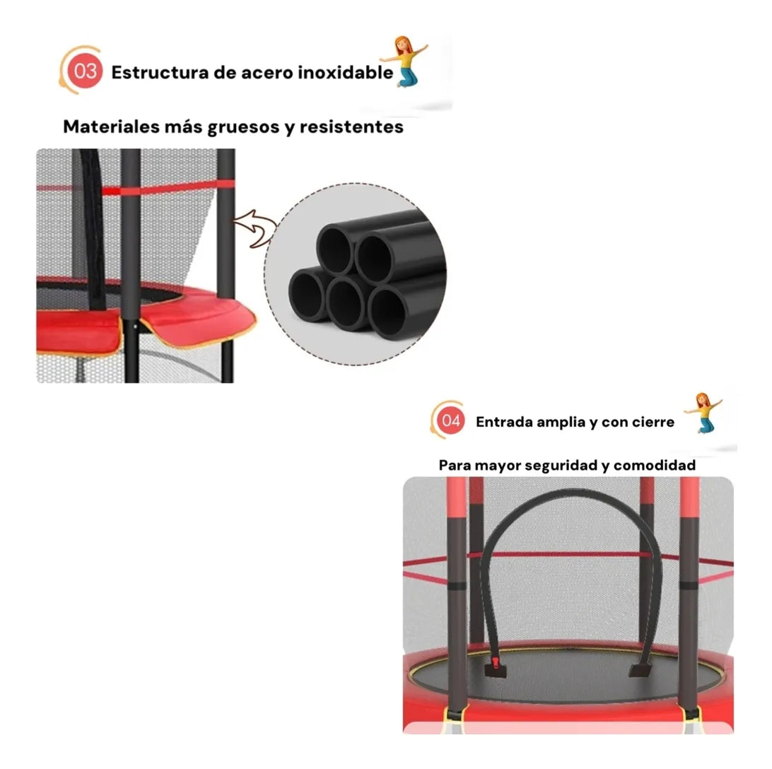 Cama Elástica Pequeña Trampolín Para Nino
