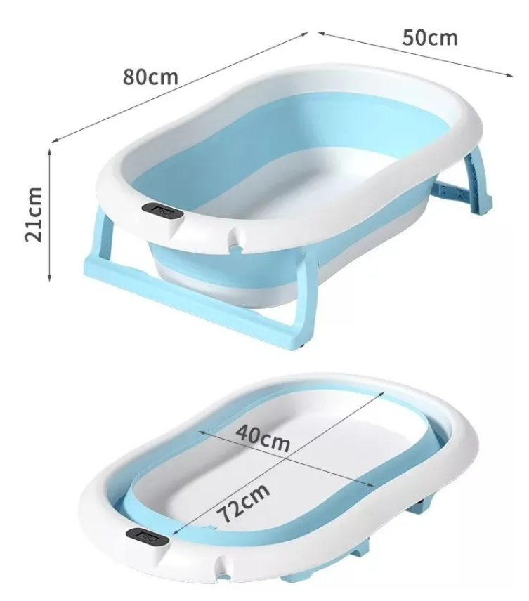 TINA DE BEBE BAÑERA PLEGABLE